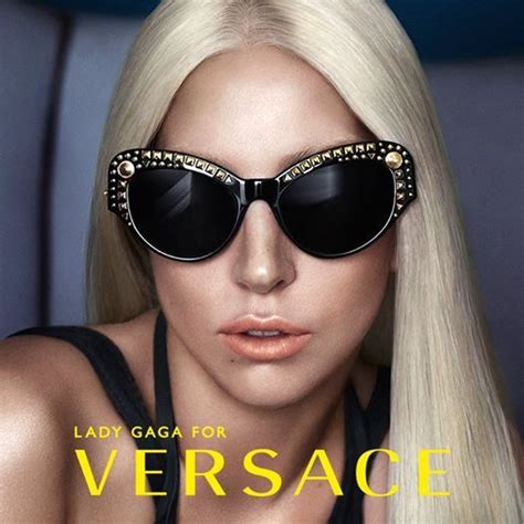 lady gaga versace glasses